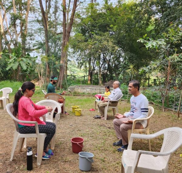 Dharna Vasavda - During one of the healing session